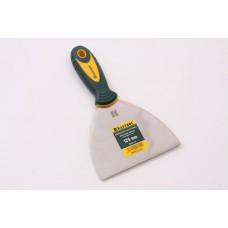 Шпательная лопатка Kraftool 10035-125 с двухкомпонентной рукояткой, нержавеющее полотно, 125мм